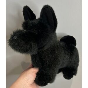 Douglas Cuddle Toy Black Scottish Terrier Scottie Dog Plush Standing Stuffed Toy